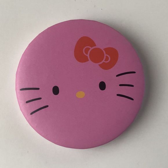 Hello Kitty Pink Compact Mirror - New - Picture 1 of 5